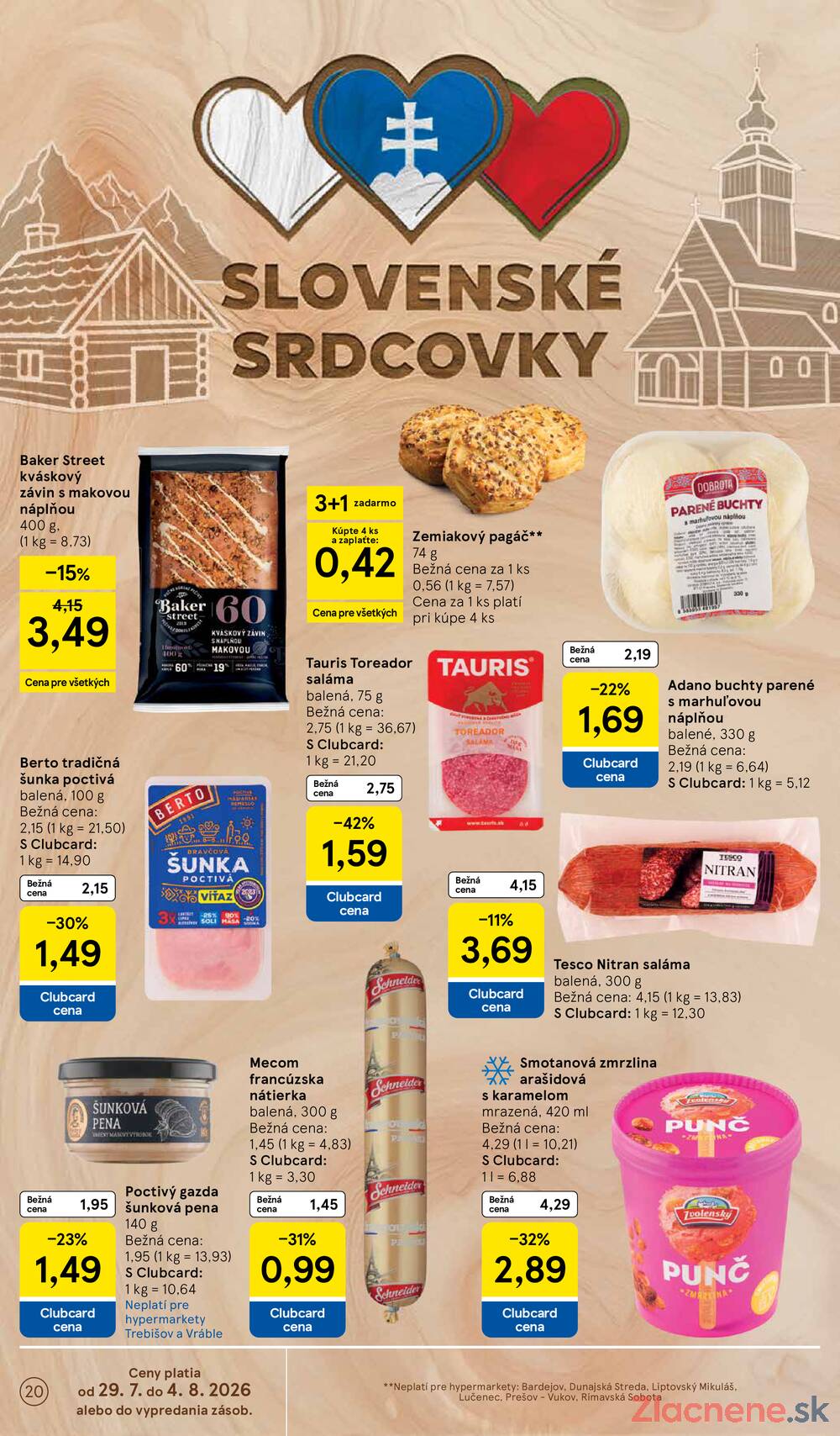 Tesco hypermarkety 29.7. - 4.8.