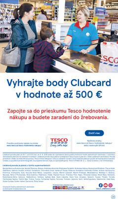 Tesco supermarkety od 29.7. do 4.8.2026