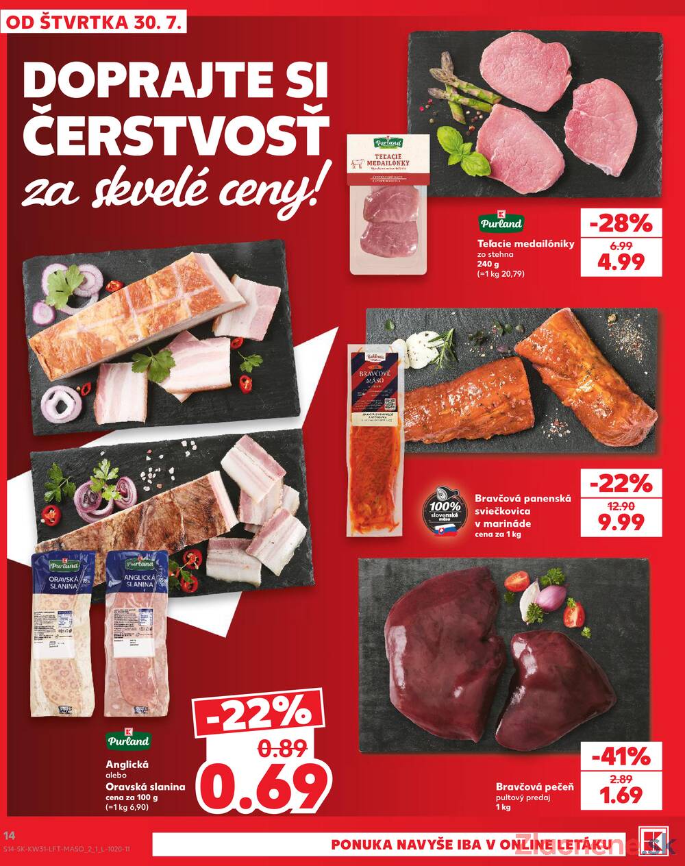 Kaufland 30.7. - 5.8. - Kaufland Spišská Nová Ves