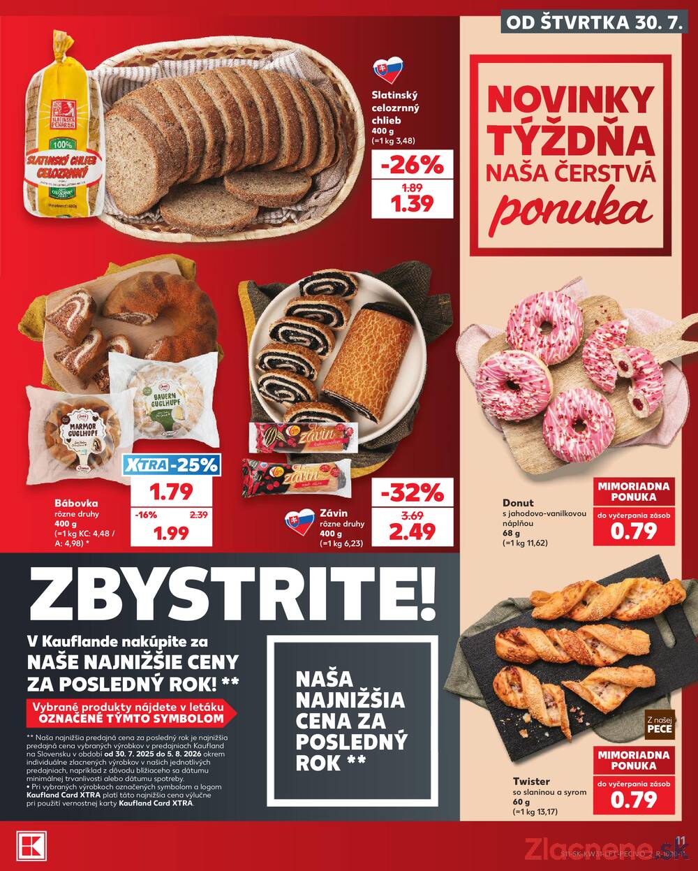Leták Kaufland - Kaufland 30.7. - 5.8. - Kaufland Humenné - strana 11 Leták Kaufland - Kaufland 30.7. - 5.8. - Kaufland Humenné - strana 11