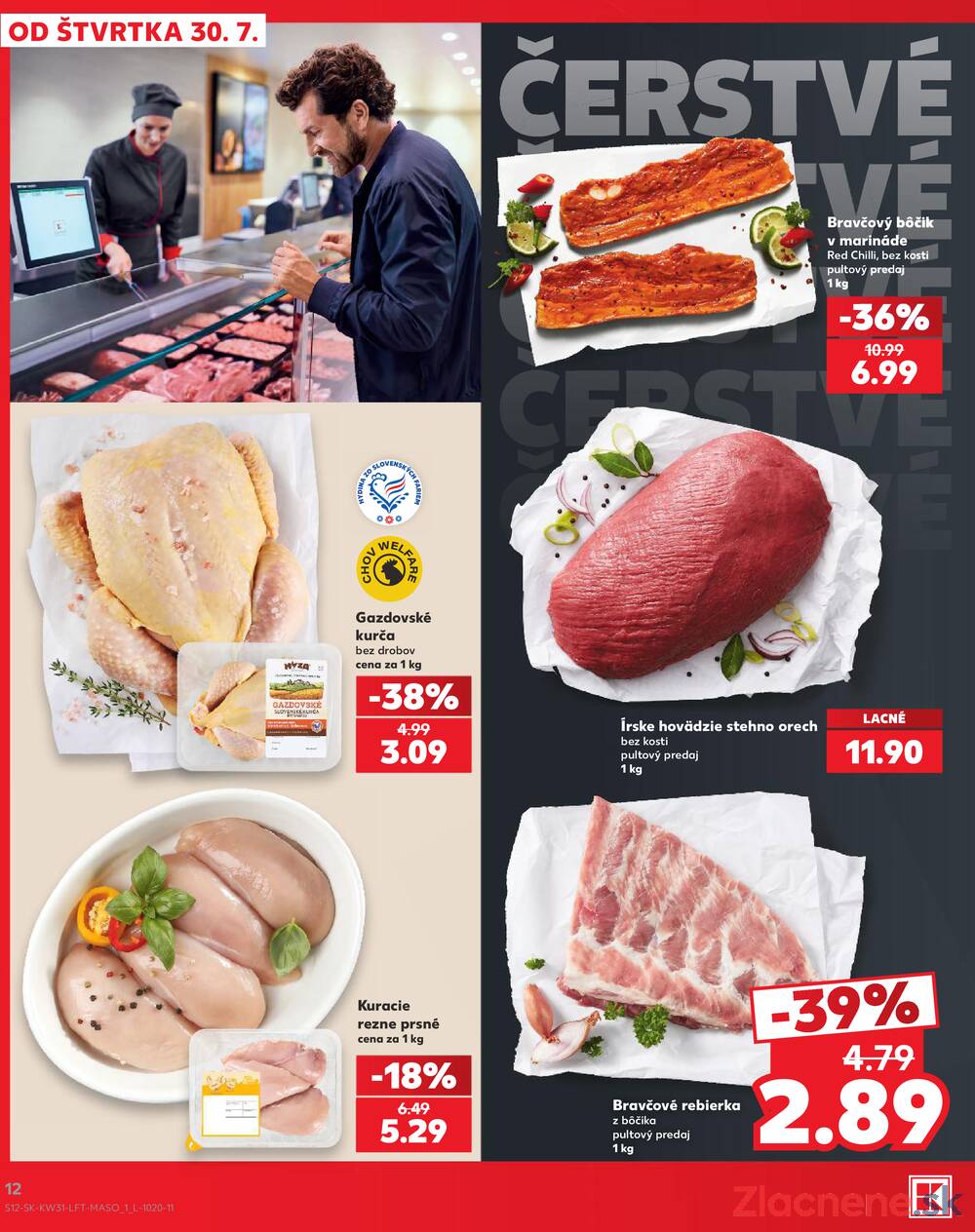 Leták Kaufland - Kaufland 30.7. - 5.8. - Kaufland Humenné - strana 12