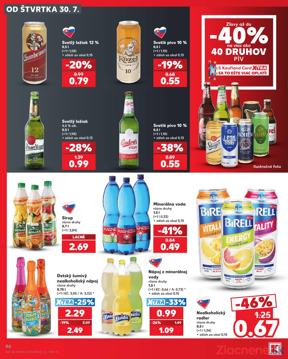 Leták Kaufland - Kaufland 30.7. - 5.8. - Kaufland Rimavská Sobota - strana 46 Leták Kaufland - Kaufland 30.7. - 5.8. - Kaufland Rimavská Sobota - strana 46