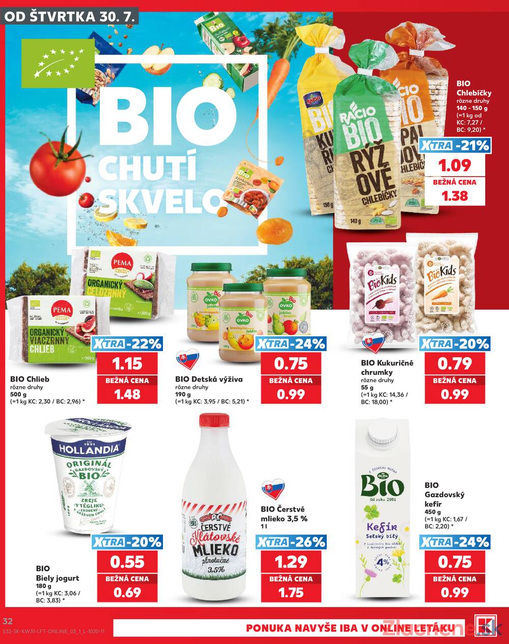 Kaufland 30.7. - 5.8. - Kaufland Bardejov