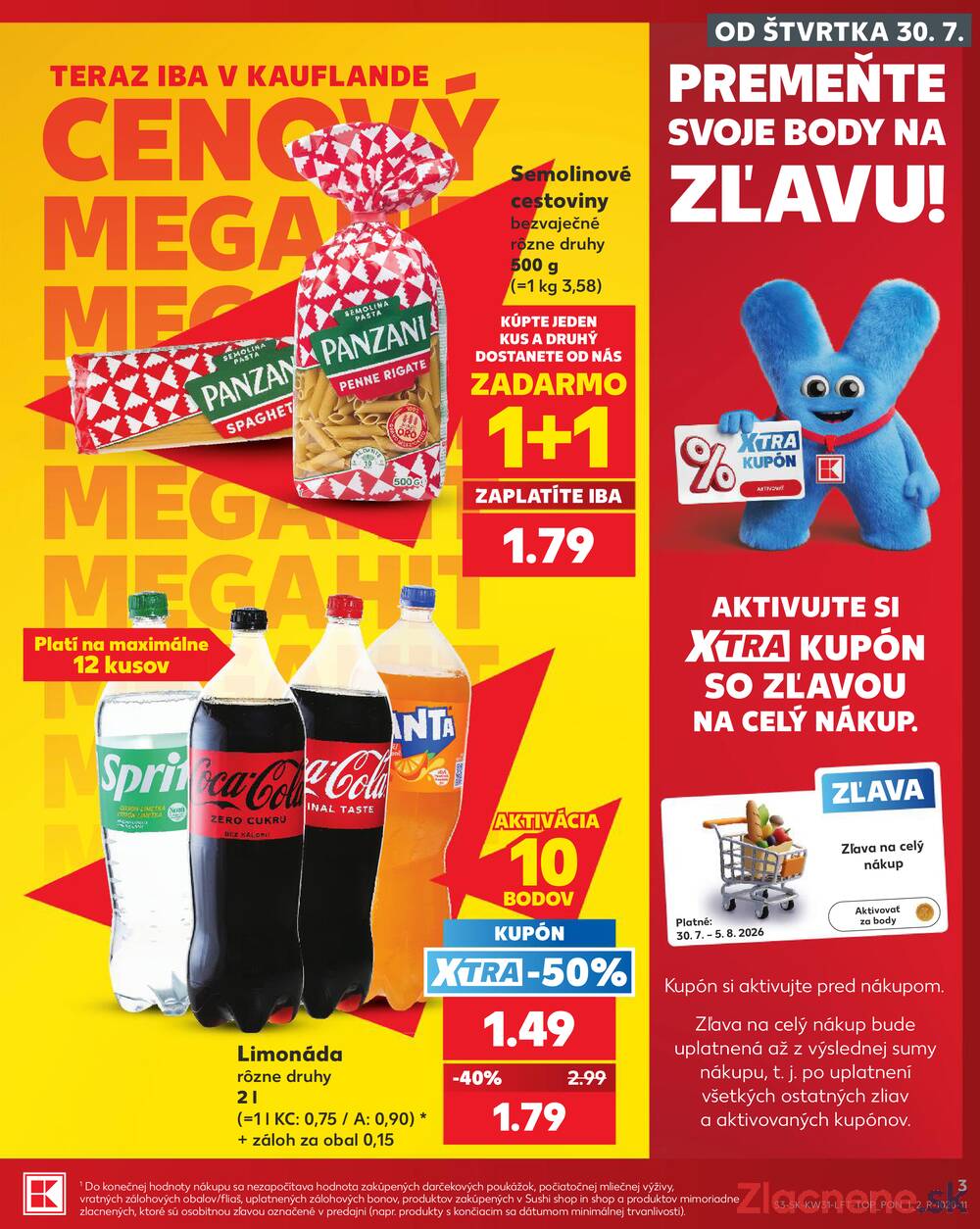 Kaufland 30.7. - 5.8. - Kaufland Piešťany