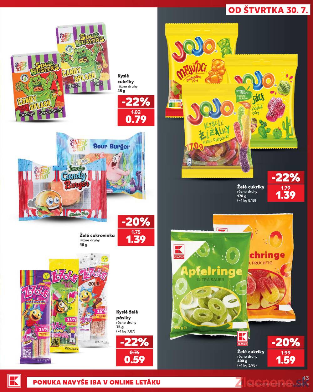 Kaufland 30.7. - 5.8. - Kaufland Piešťany