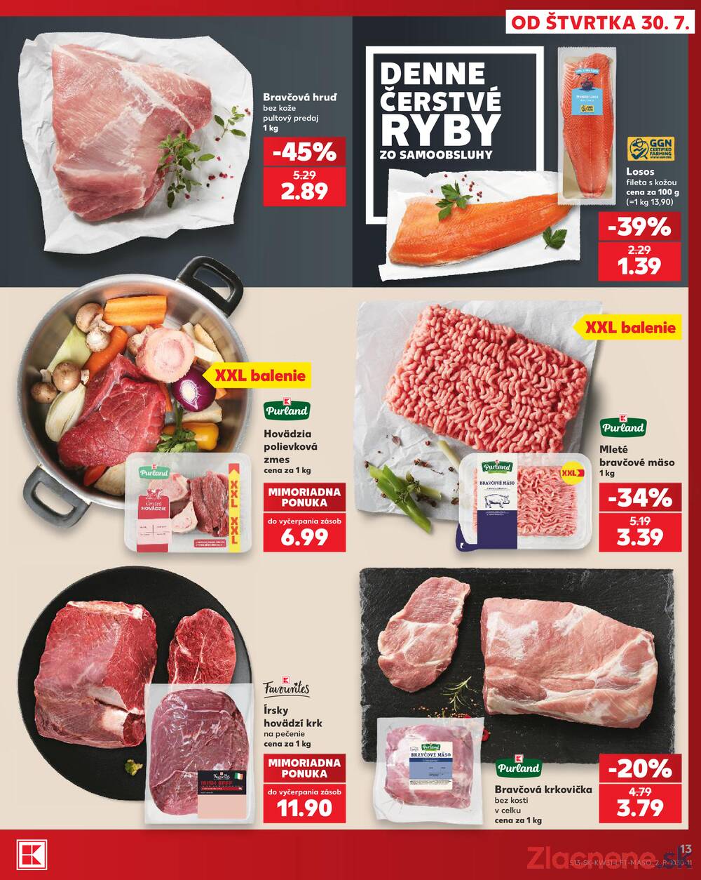 Kaufland 30.7. - 5.8. - Kaufland Bánovce nad Bebravou