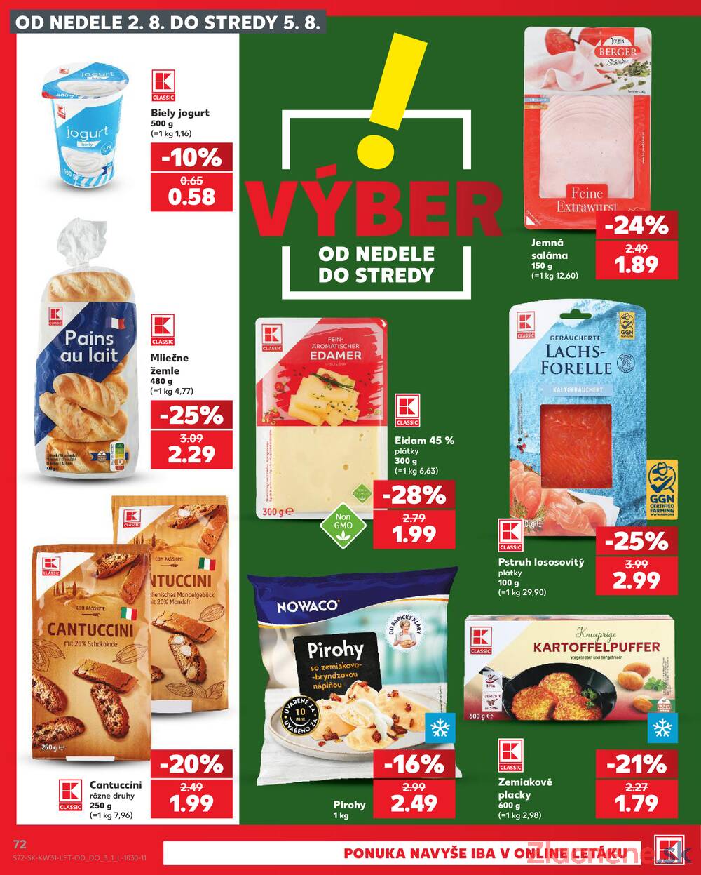 Kaufland 30.7. - 5.8. - Kaufland Bánovce nad Bebravou
