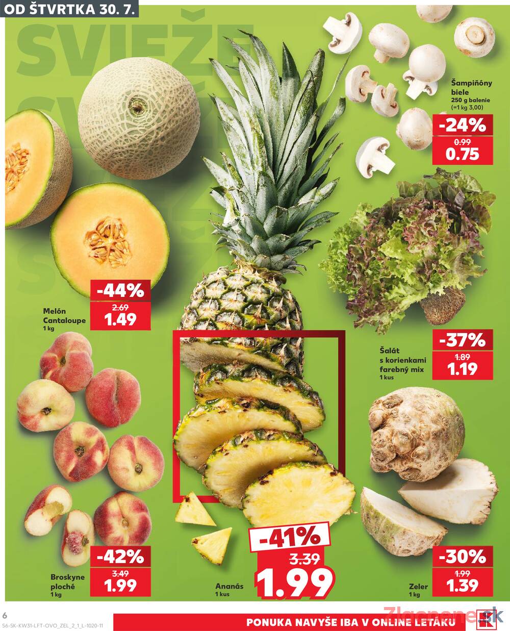 Kaufland 30.7. - 5.8. - Kaufland Trnava - Juh - Bratislavská