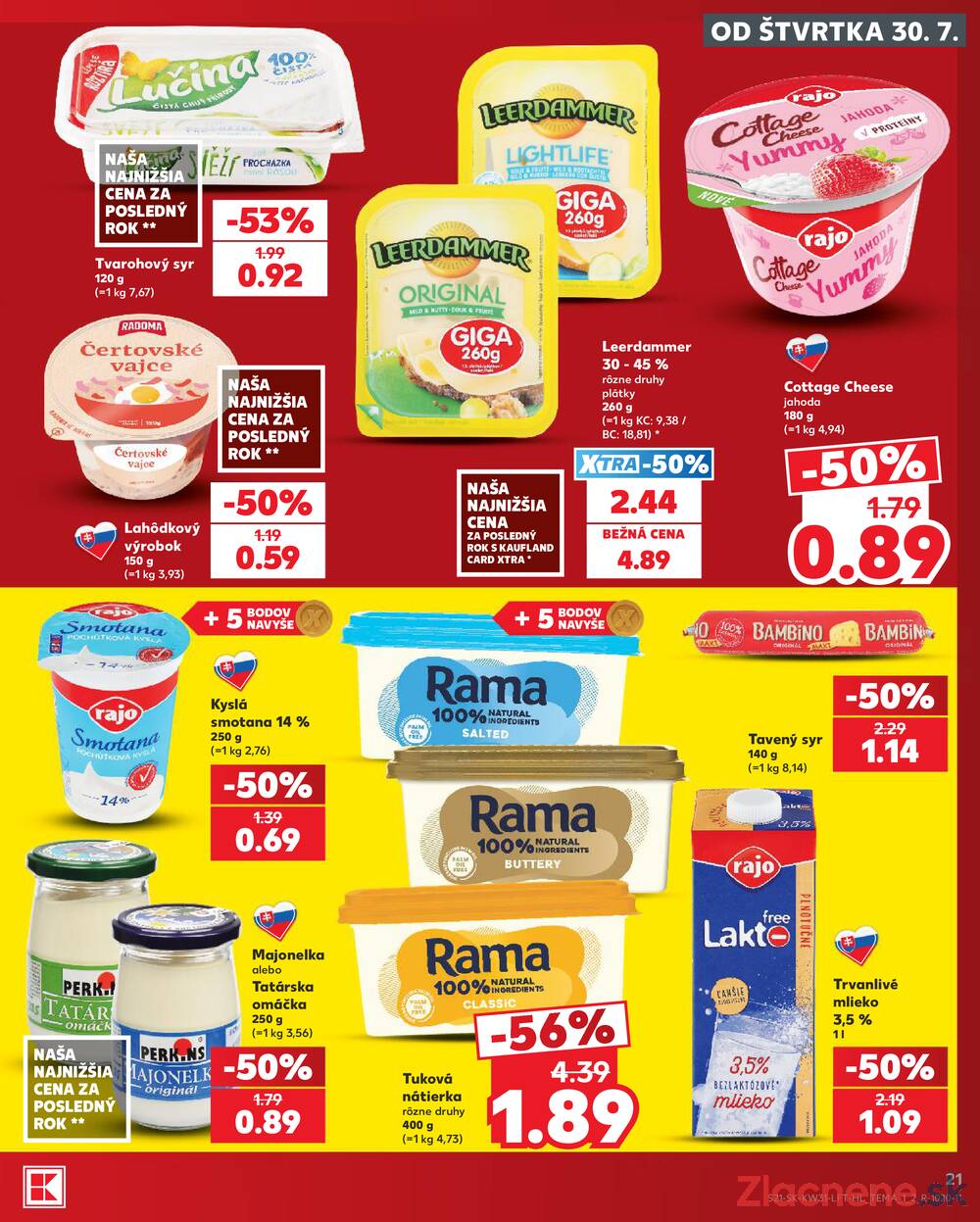 Kaufland 30.7. - 5.8. - Kaufland Trnava - Juh - Bratislavská