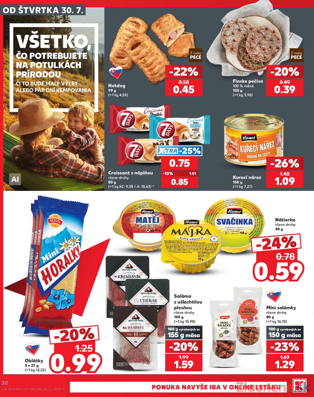 Kaufland 30.7. - 5.8. - Kaufland Trnava - Juh - Bratislavská