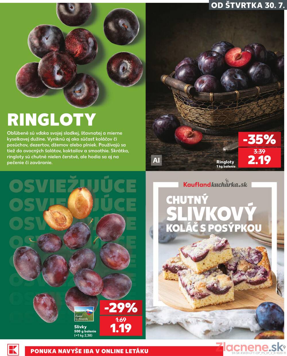 Kaufland 30.7. - 5.8. - Kaufland Liptovský Mikuláš