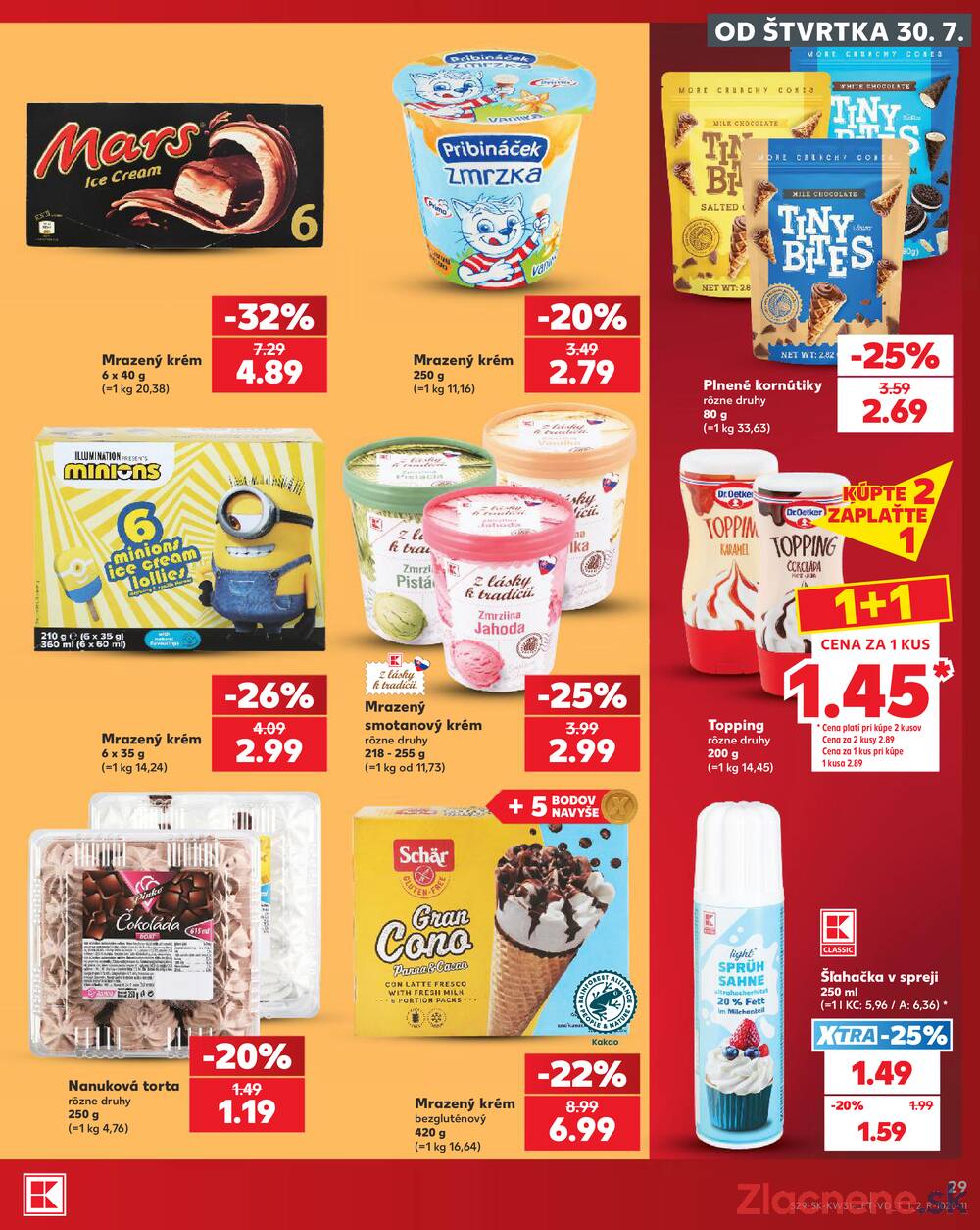 Kaufland 30.7. - 5.8. - Kaufland Liptovský Mikuláš