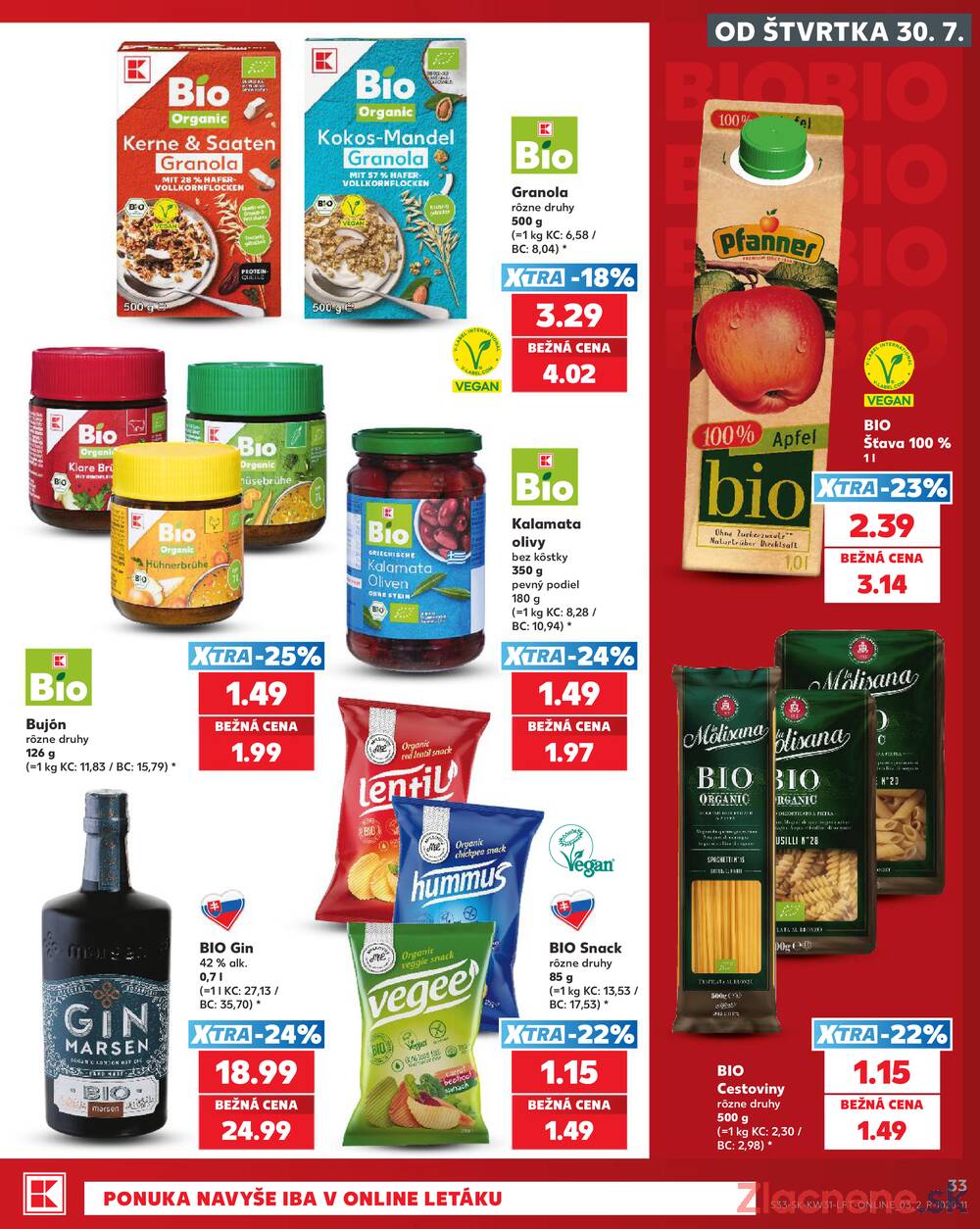 Kaufland 30.7. - 5.8. - Kaufland Liptovský Mikuláš