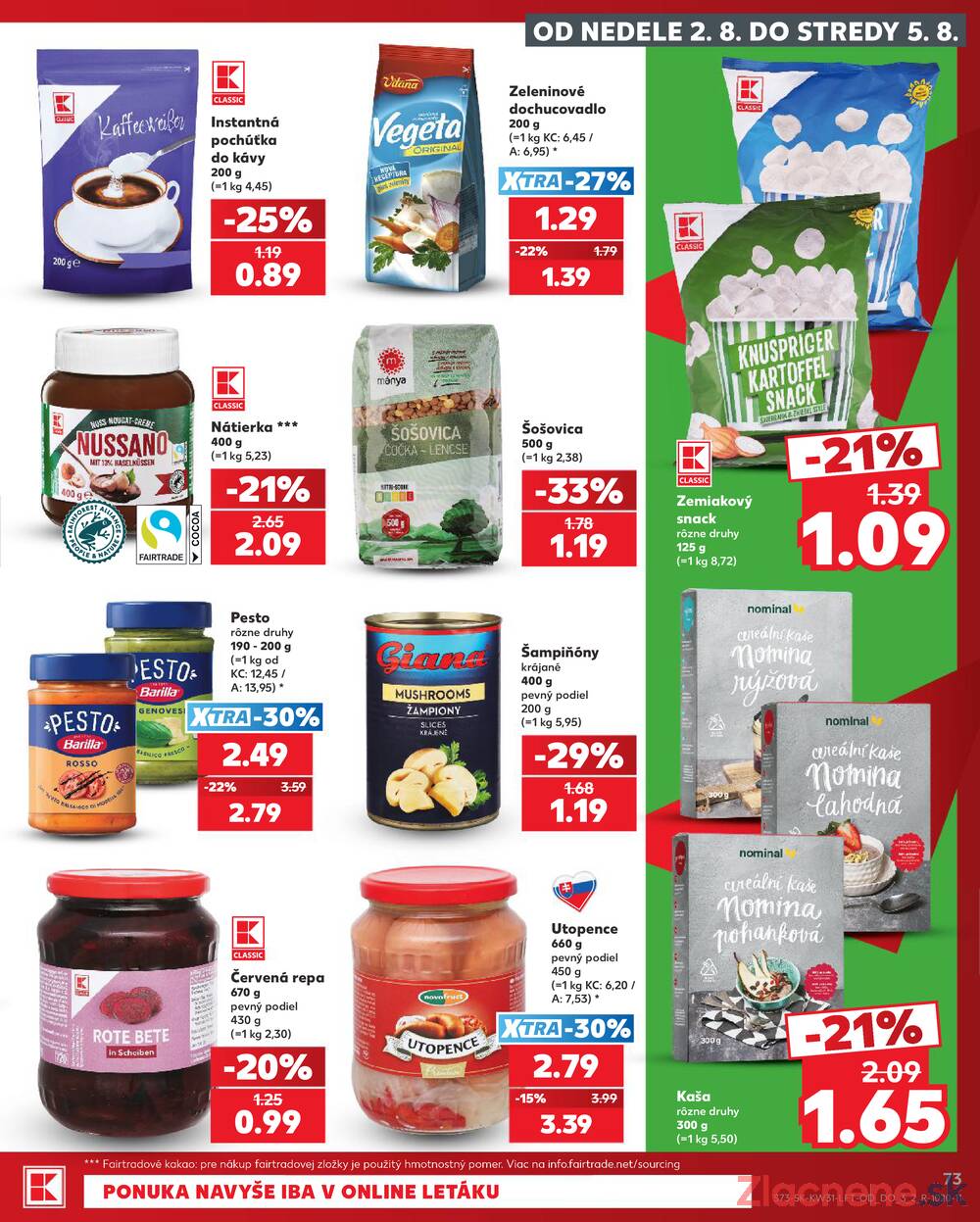 Kaufland 30.7. - 5.8. - Kaufland Liptovský Mikuláš