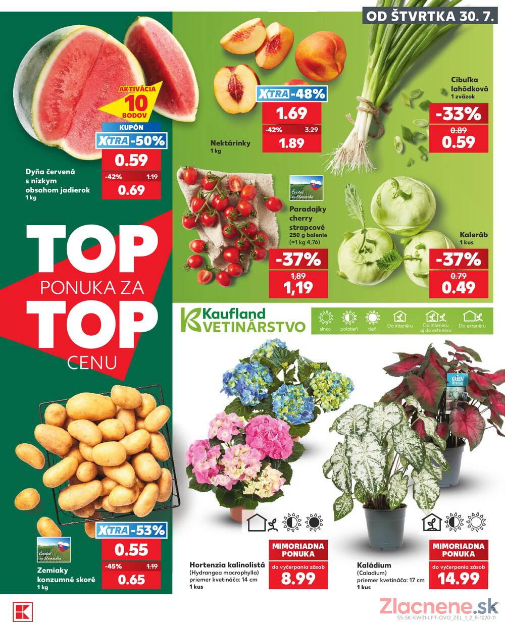 Kaufland 30.7. - 5.8. - Kaufland Košice-Pri hati