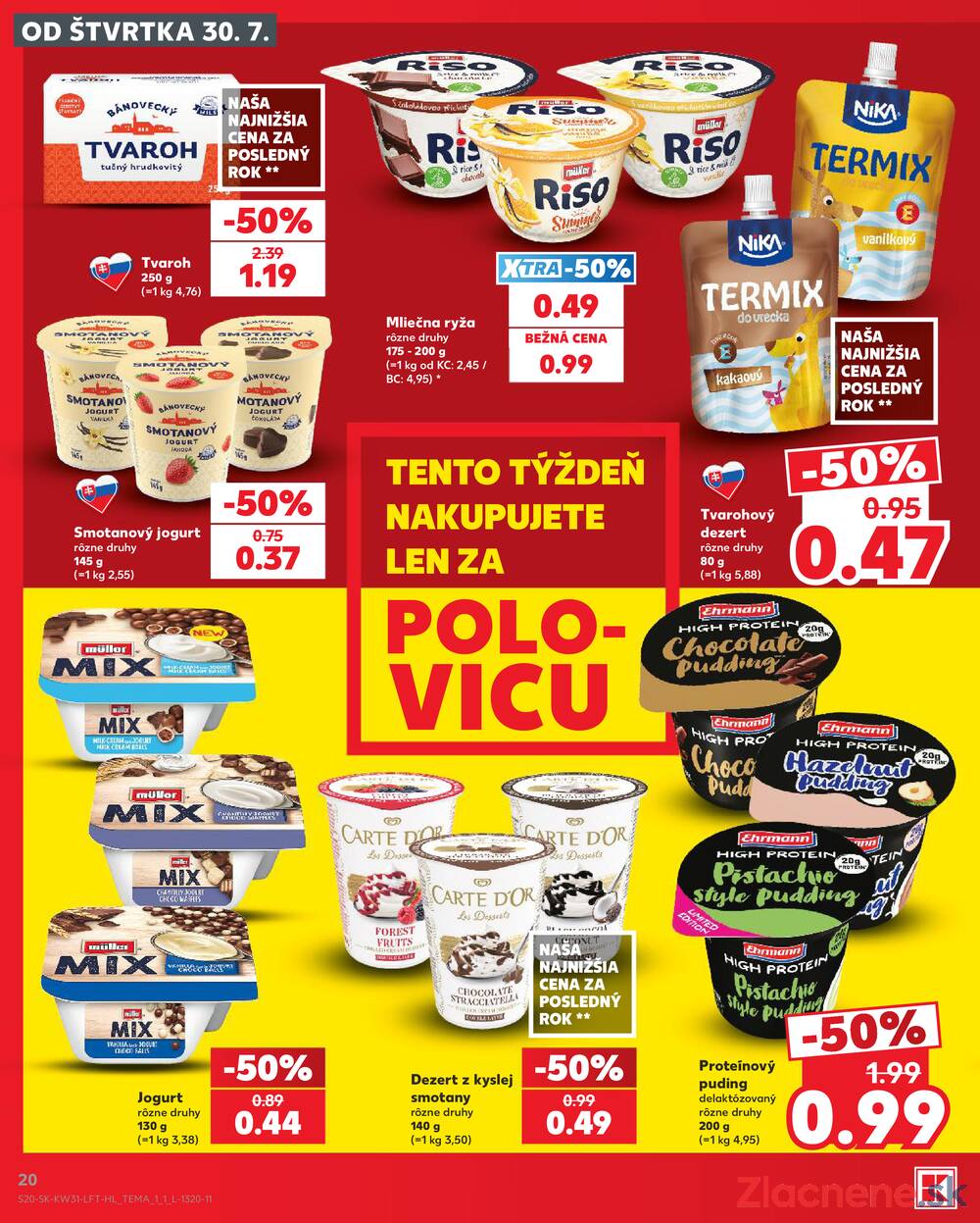 Kaufland 30.7. - 5.8. - Kaufland Žiar nad Hronom