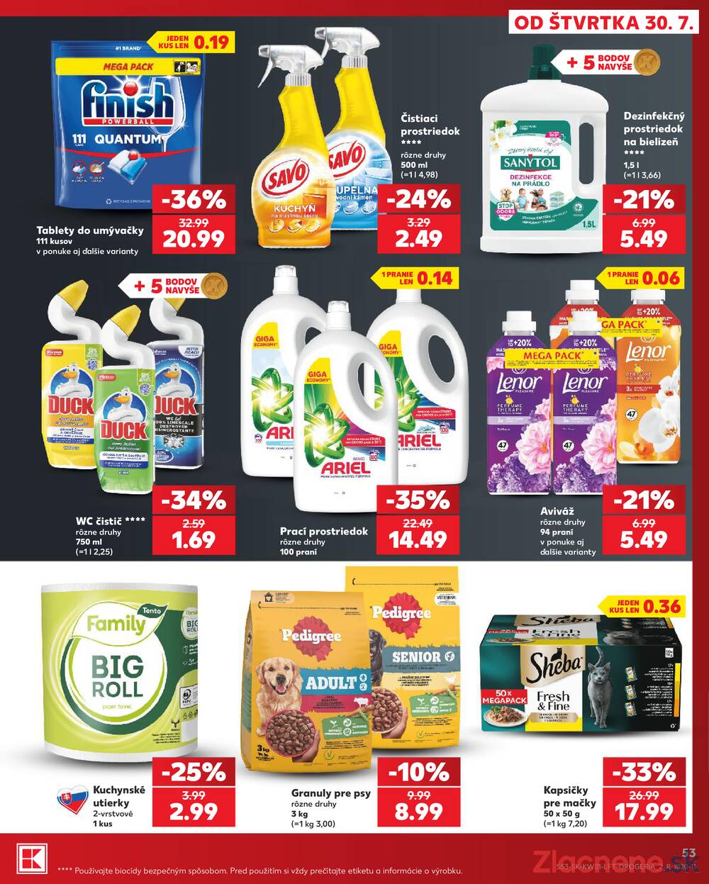 Kaufland 30.7. - 5.8. - Kaufland Žiar nad Hronom