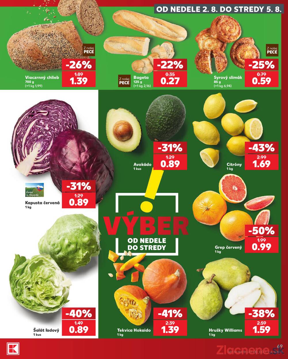 Kaufland 30.7. - 5.8. - Kaufland Žiar nad Hronom