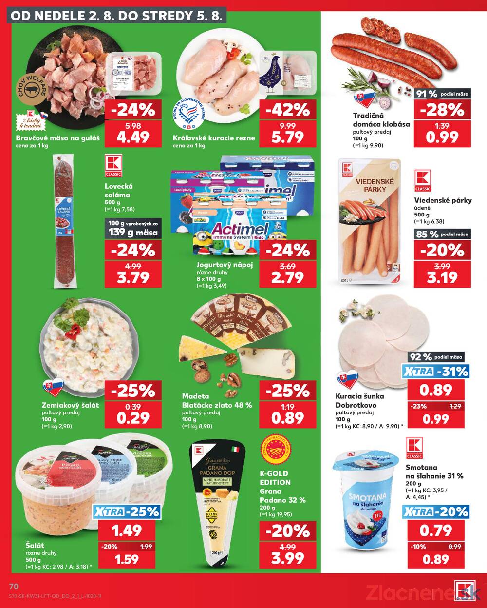 Kaufland 30.7. - 5.8. - Kaufland Žiar nad Hronom