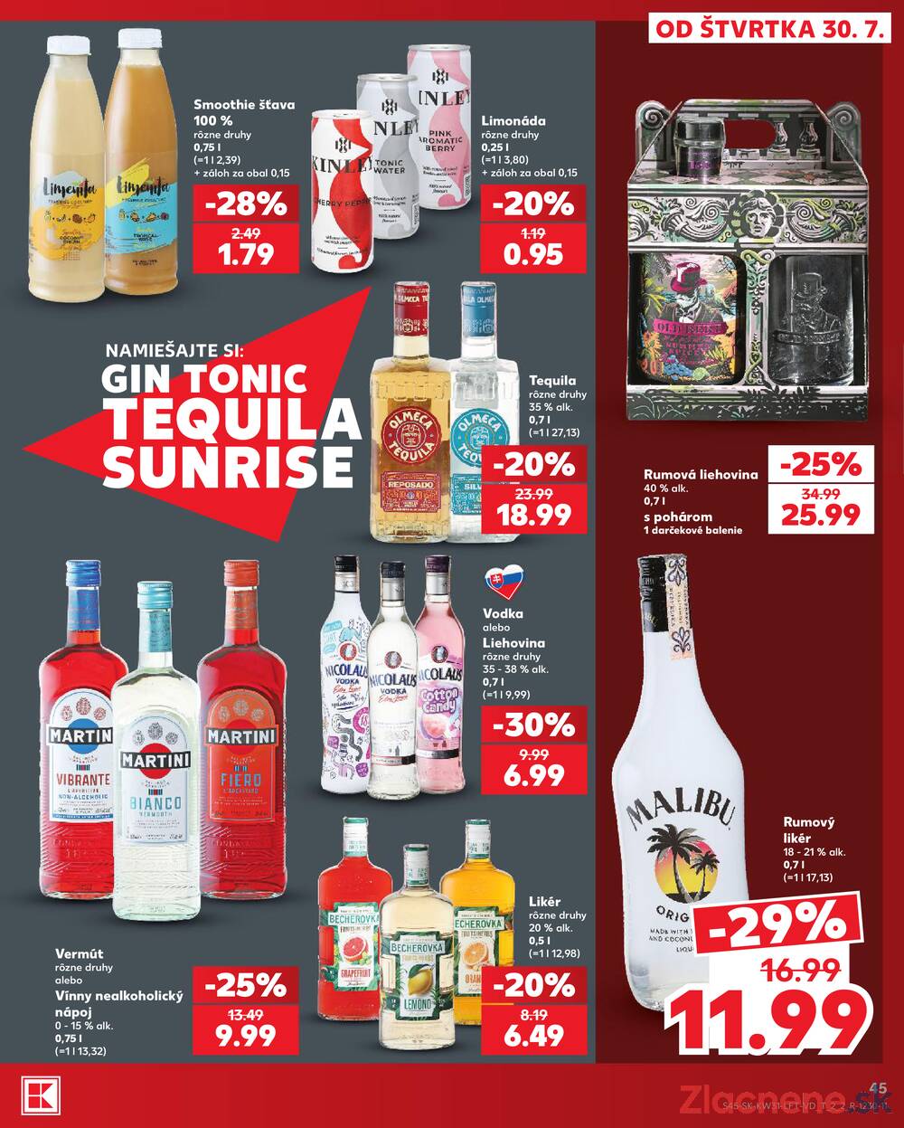 Kaufland 30.7. - 5.8. - Kaufland Považská Bystrica - Centrum