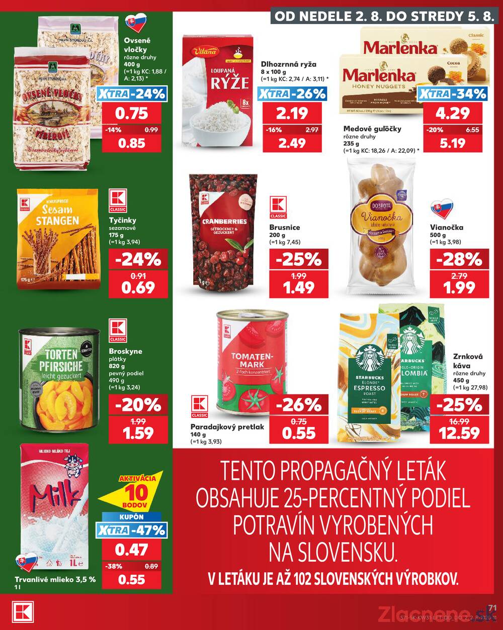 Kaufland 30.7. - 5.8. - Kaufland Považská Bystrica - Centrum