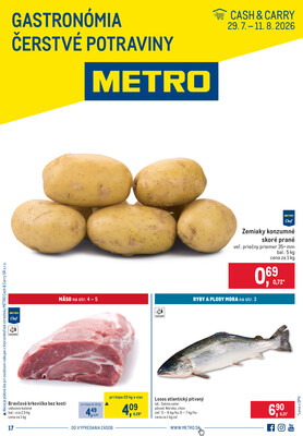 leták METRO