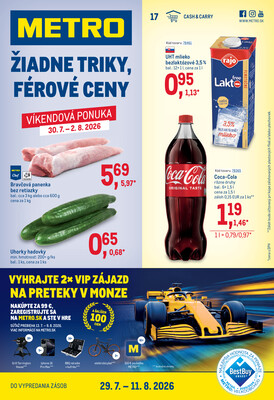leták METRO