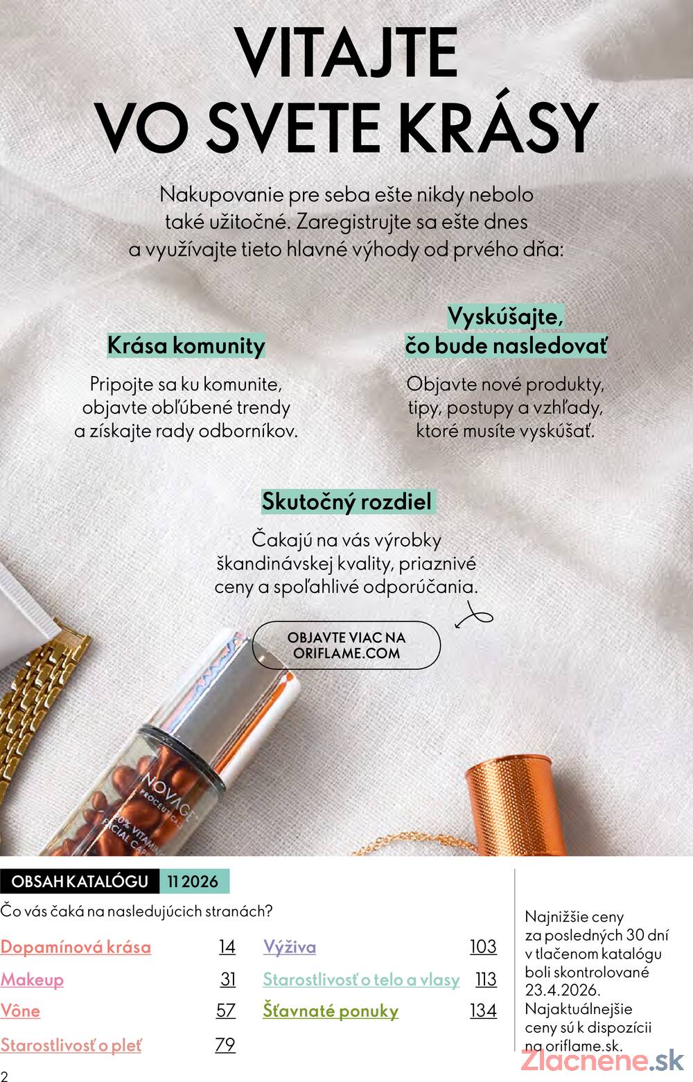 Leták Oriflame - Oriflame do 18.8. - strana 2