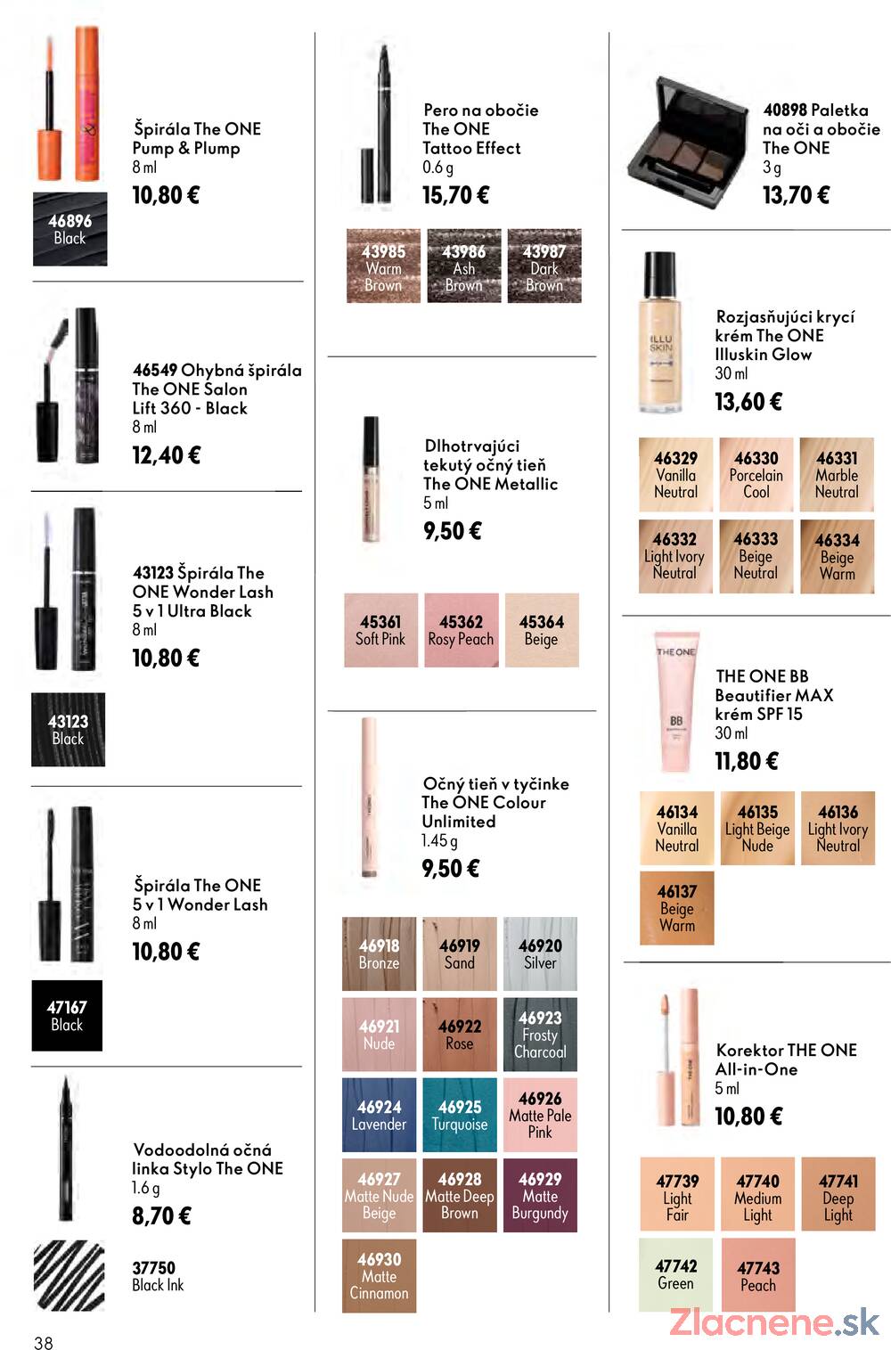 Oriflame do 18.8.