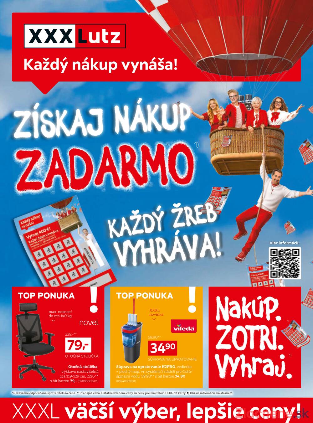 Leták XXXLutz - XXXlutz od 3.8. do 16.8.2026 - strana 1 Leták XXXLutz - XXXlutz od 3.8. do 16.8.2026 - strana 1