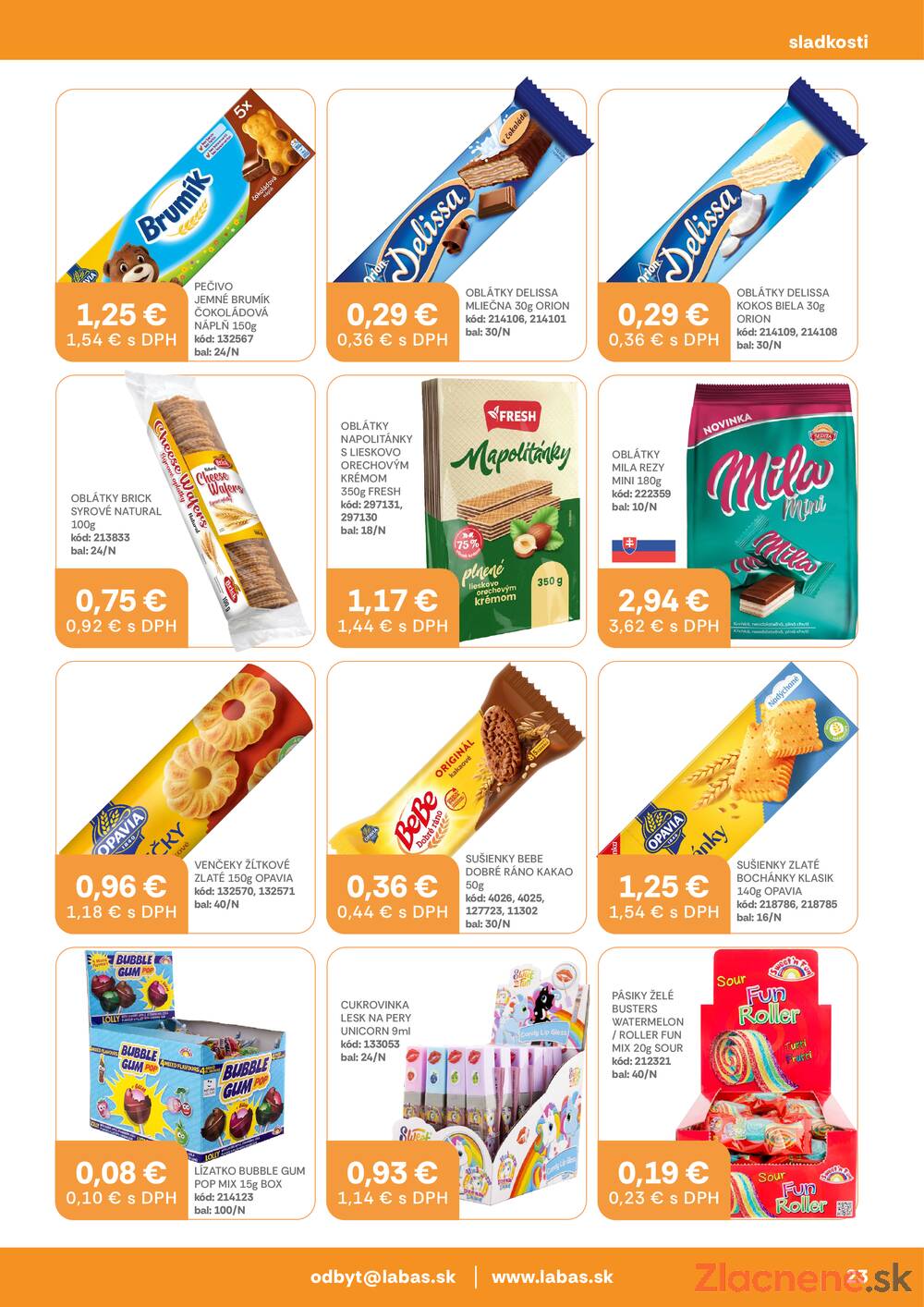 Leták Labaš - Labaš Magazín do 13.8. - strana 23 Leták Labaš - Labaš Magazín do 13.8. - strana 23