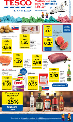 leták Tesco