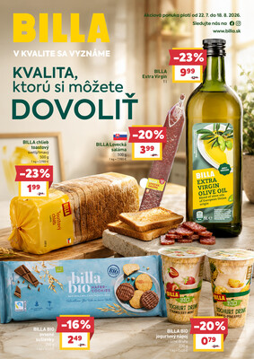 leták BILLA