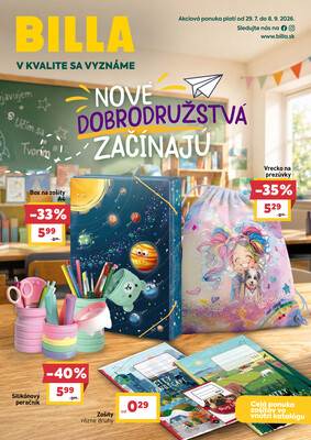 leták BILLA