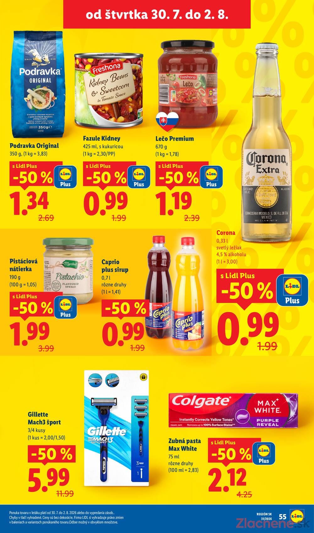 Lidl Štvrtek do 2.8.