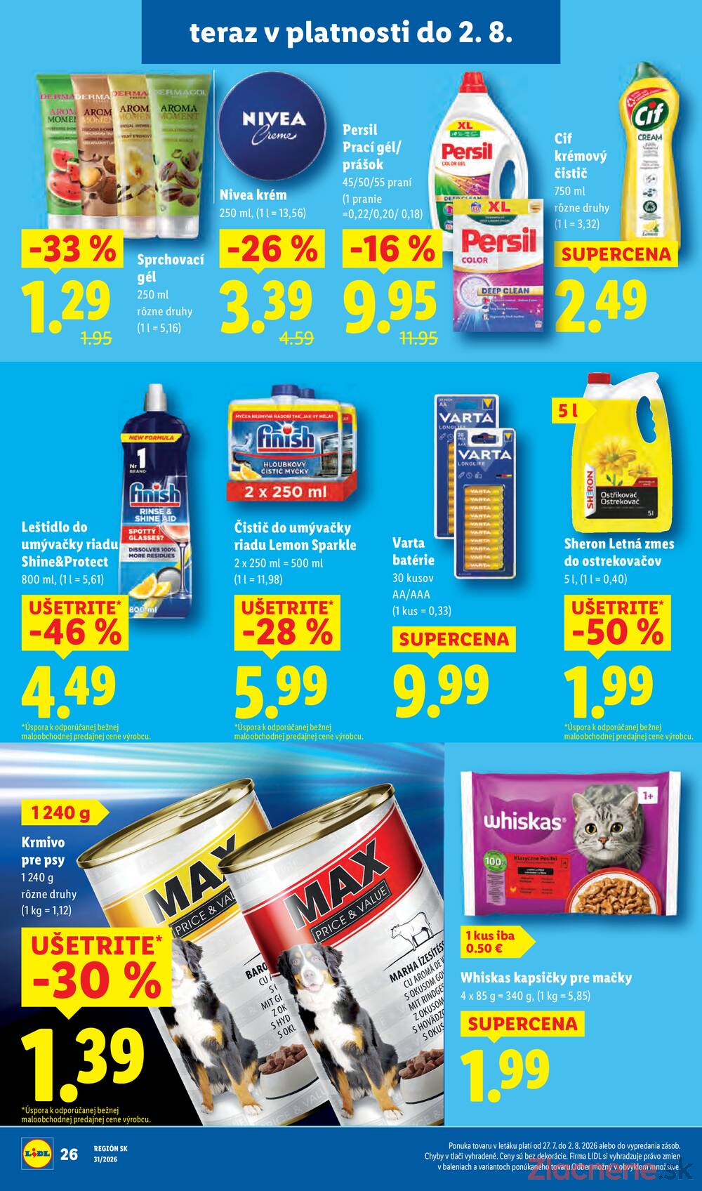 Lidl Štvrtek do 2.8.