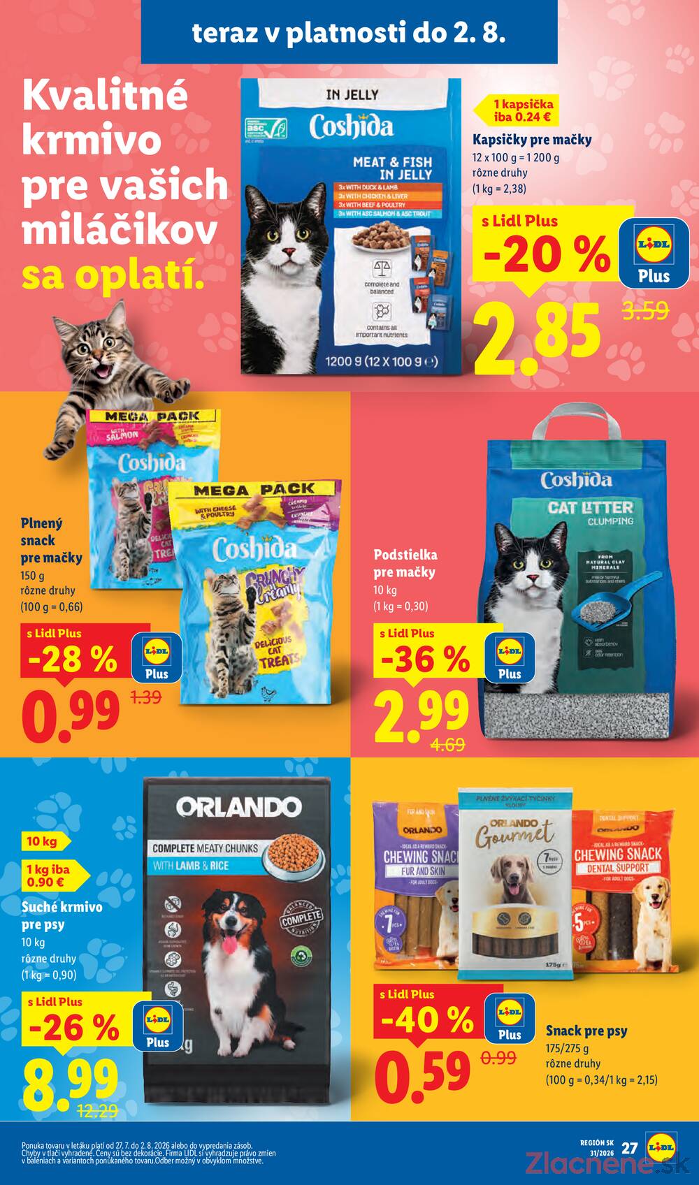 Lidl Štvrtek do 2.8.
