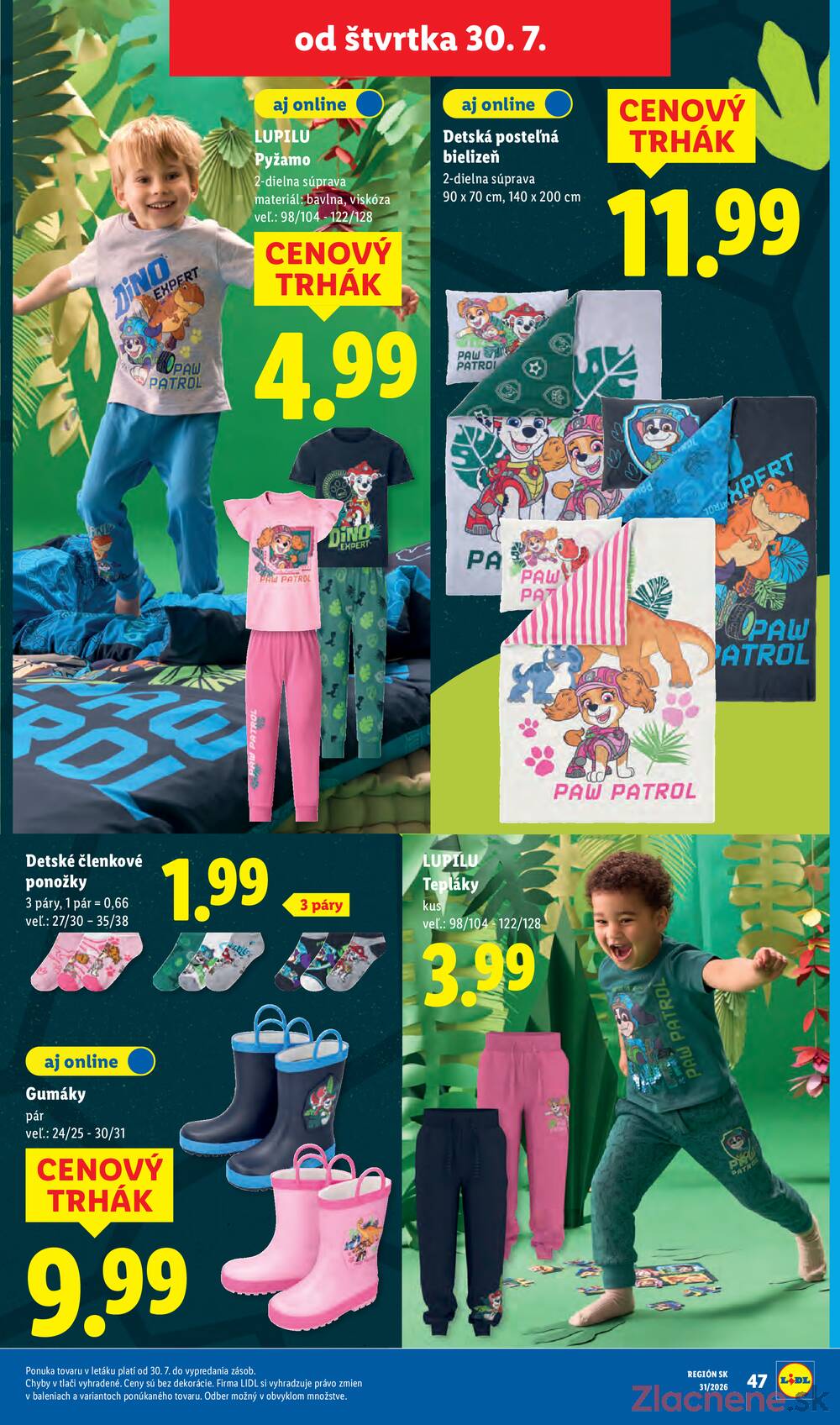 Lidl Štvrtek do 2.8.