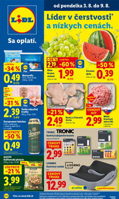 leták Lidl
