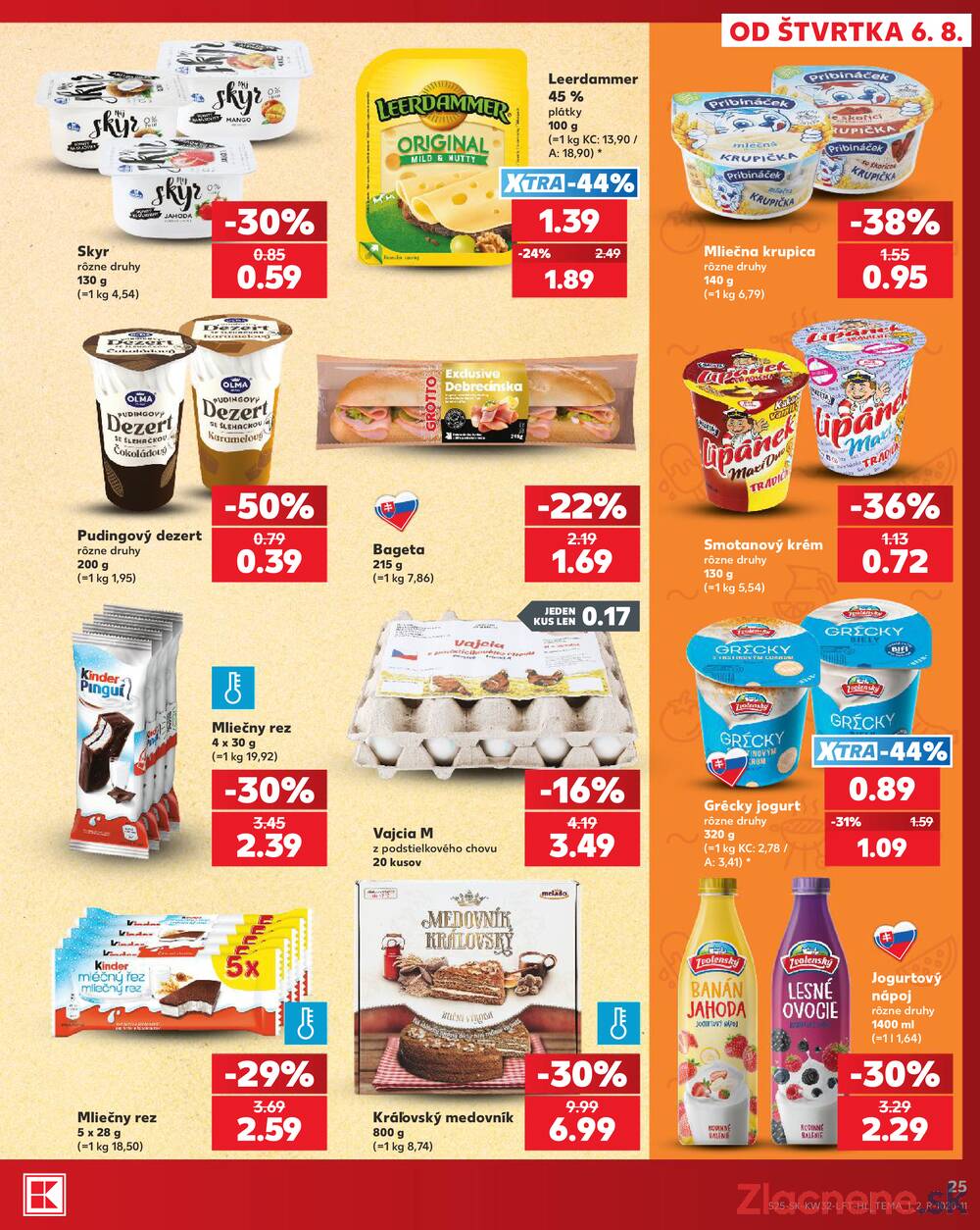 Kaufland 6.8. - 12.8. - Kaufland Púchov