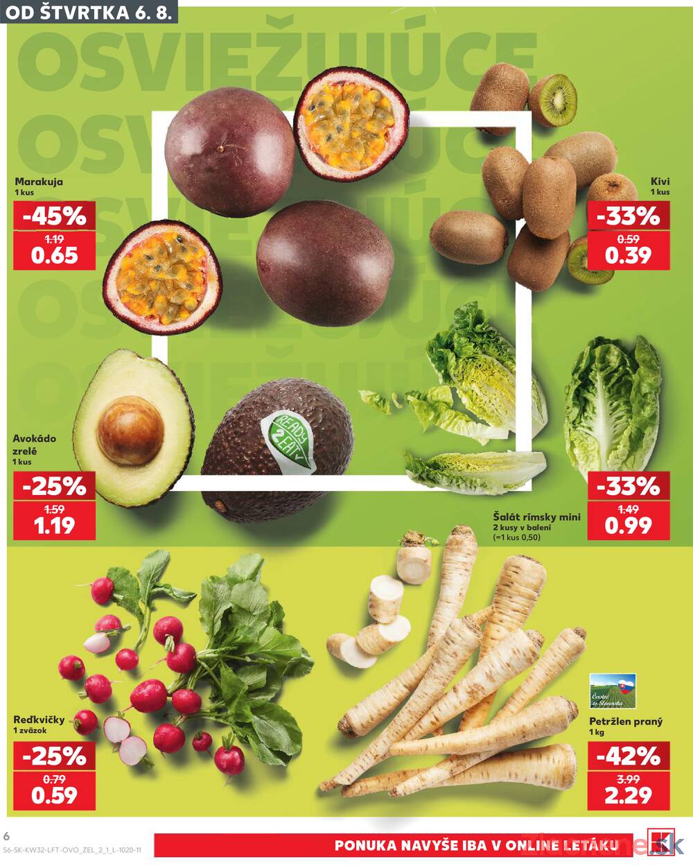 Kaufland 6.8. - 12.8. - Kaufland Rožňava