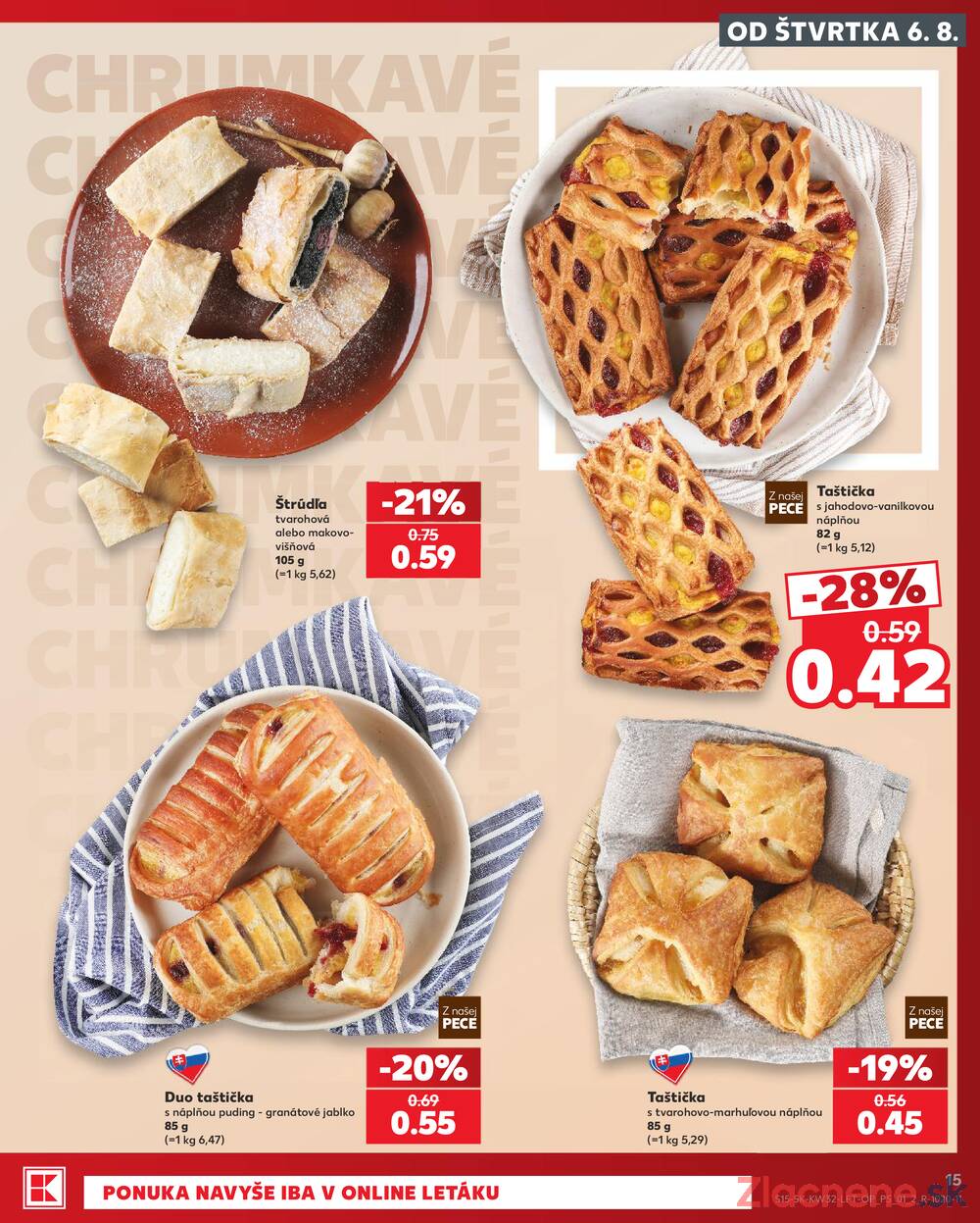 Kaufland 6.8. - 12.8. - Kaufland Sereď