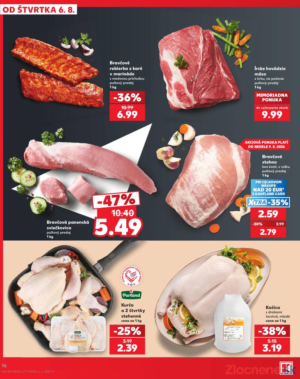 Kaufland 6.8. - 12.8. - Kaufland Sereď