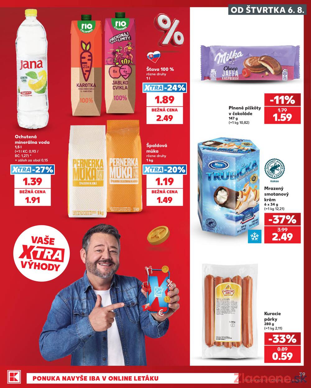Kaufland 6.8. - 12.8. - Kaufland Sereď