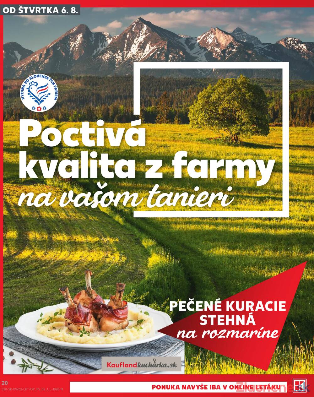 Kaufland 6.8. - 12.8. - Kaufland Bratislava - Petržalka