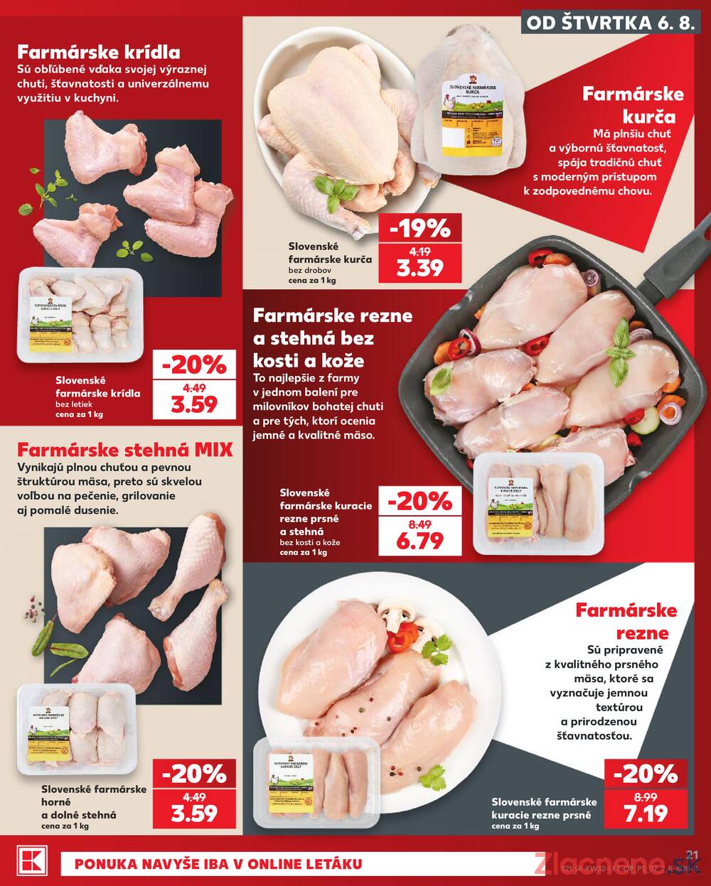 Leták Kaufland - Kaufland 6.8. - 12.8. - Kaufland Bratislava - Rača - strana 21 Leták Kaufland - Kaufland 6.8. - 12.8. - Kaufland Bratislava - Rača - strana 21