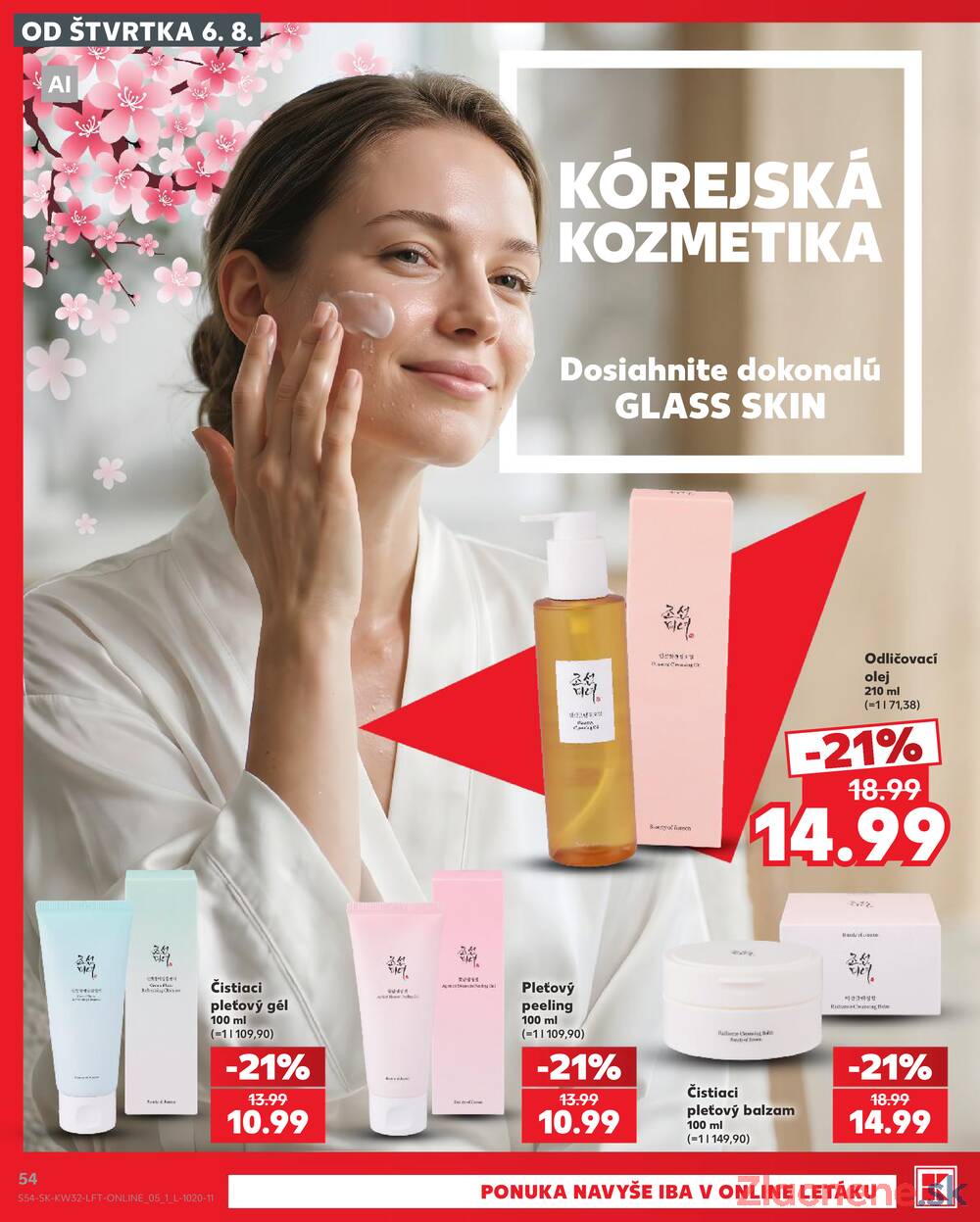 Leták Kaufland - Kaufland 6.8. - 12.8. - Kaufland Bratislava - Rača - strana 54