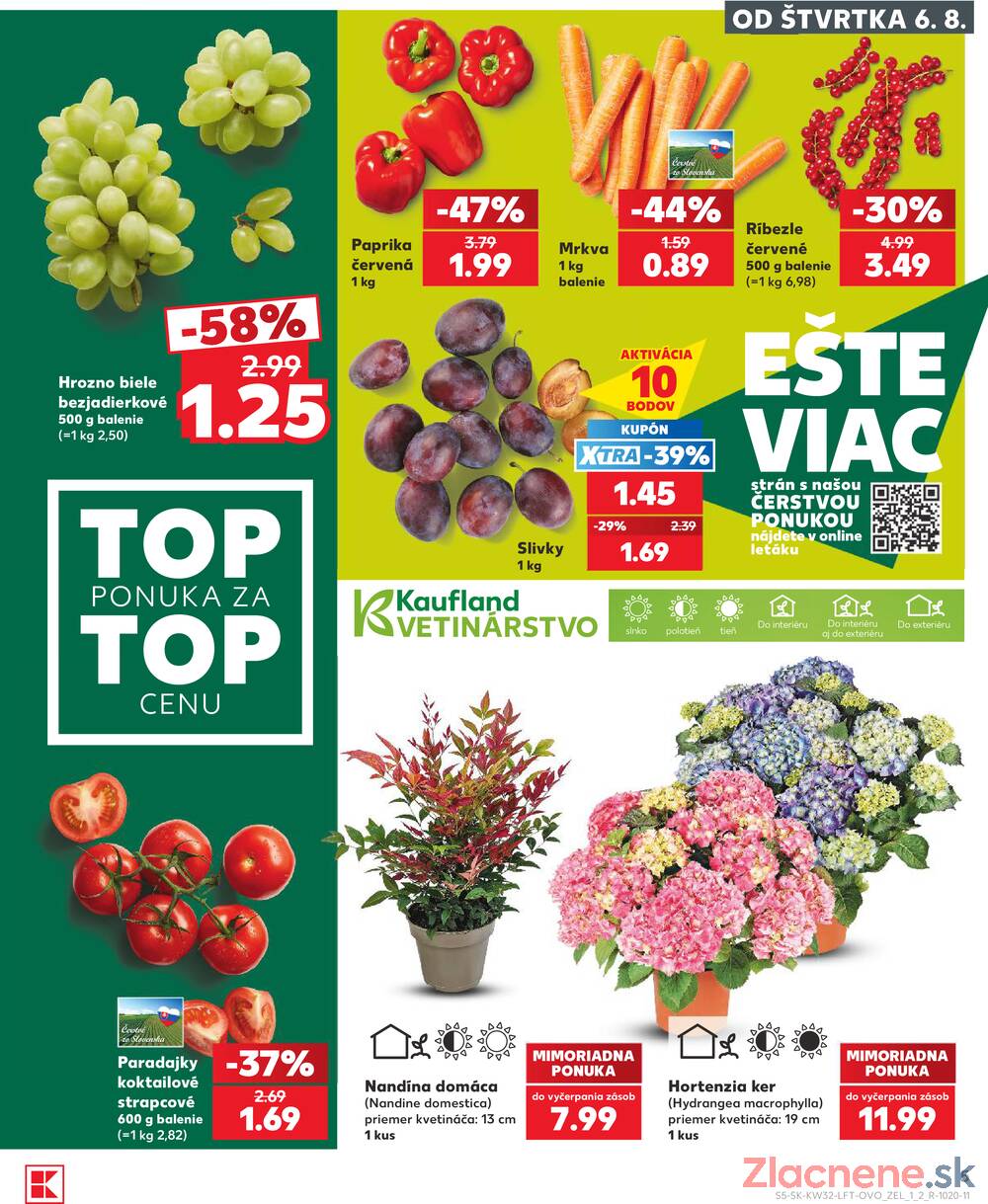 Leták Kaufland - Kaufland 6.8. - 12.8. - Kaufland Bratislava Danubia – Panónska cesta - strana 5