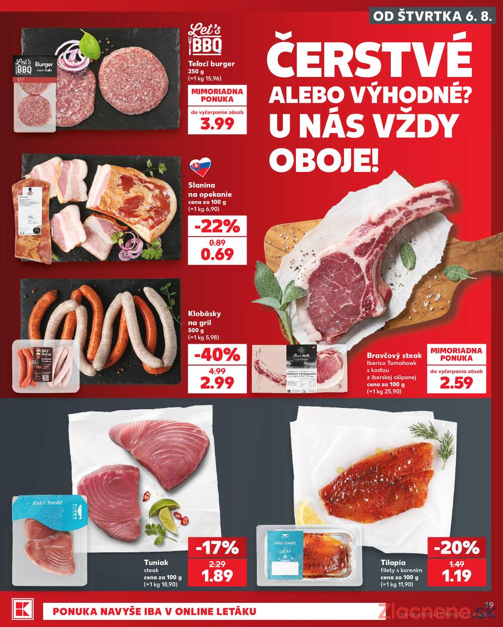 Kaufland 6.8. - 12.8. - Kaufland Trnava - Juh - Bratislavská