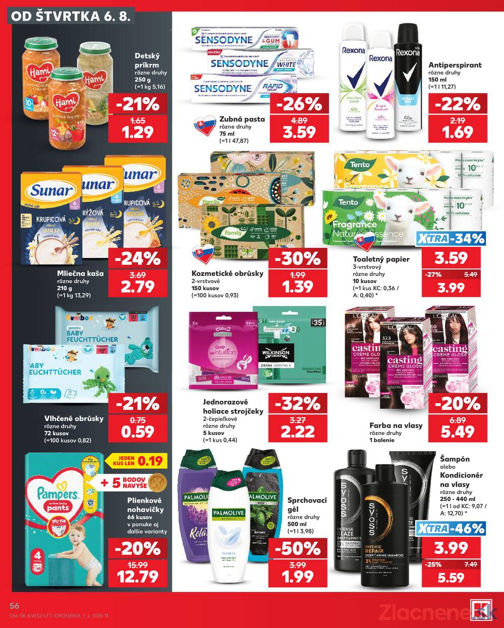 Kaufland 6.8. - 12.8. - Kaufland Trnava - Nová ul.